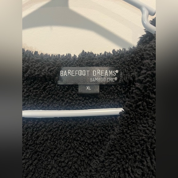 Barefoot Dreams Bamboo Chic Black Zip Up Jacket Size XL - Picture 6 of 10